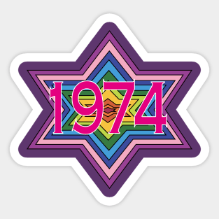 1974 Sticker